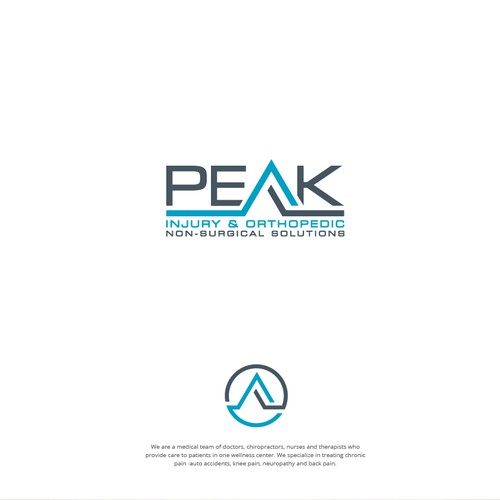 Peak Injury and Orthopedic Logo