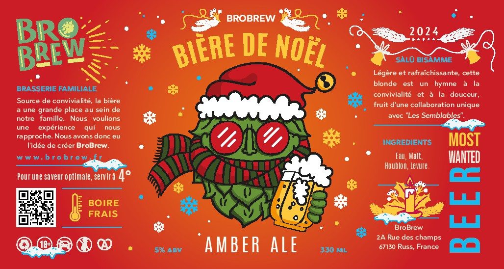BrowBrew - Blondinette - Ambré - Noel
