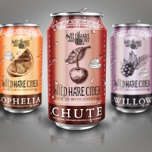 Label Design for Canned Hard Cider