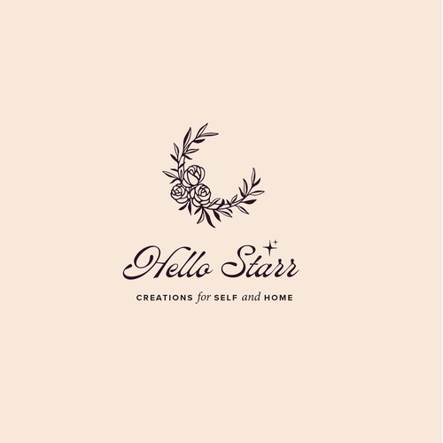 Logo design for vintage women's retail clothing and homewares store