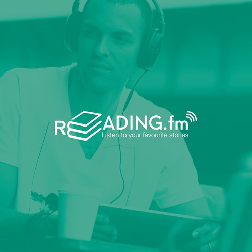 Un lettering unico che rappresenta l'attività dell'audio libri