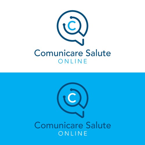 Logo concept for Comunicare Salute Online 