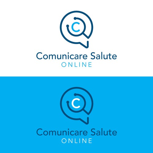 Logo concept for Comunicare Salute Online 