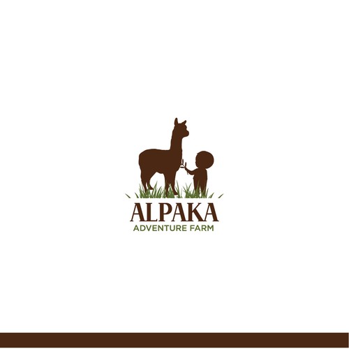Logo for Alpaca tours for children in the nature