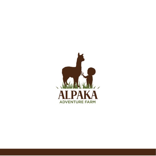 Logo for Alpaca tours for children in the nature