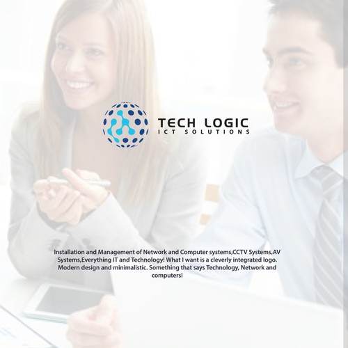 Logo for technology