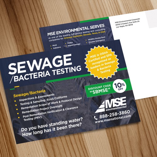 12 Postcards for MSE Environmental!