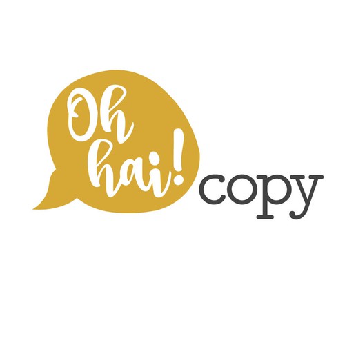 Logo for copy writer