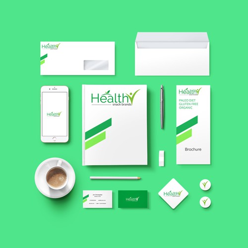 Create a logo for Healthy Snack Brands selling multi-branded healthy snacks