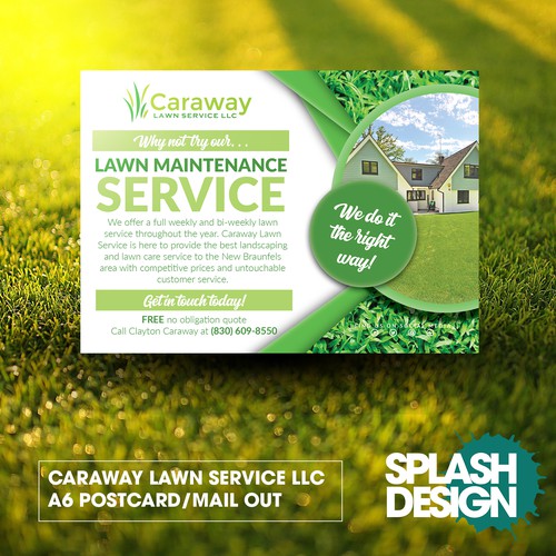 Caraway Mailer Postcard