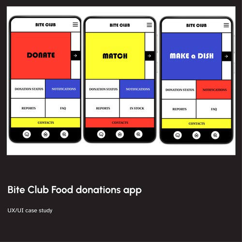 Bite Club Food donations app 