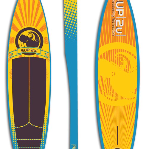 SUP-2u Paddleboard Co. needs a new clothing or merchandise design