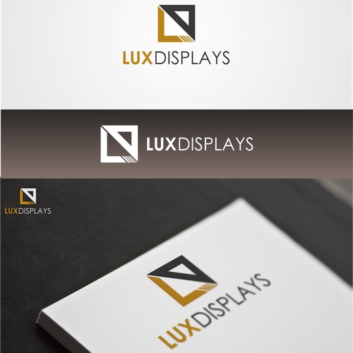 Elegant logo for shiny displays