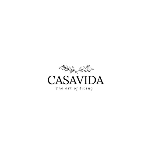 CASAVIDA logo design 