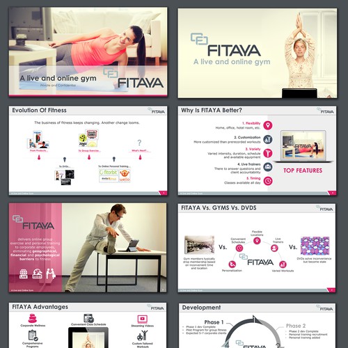 Presentation for A Fitness Brand