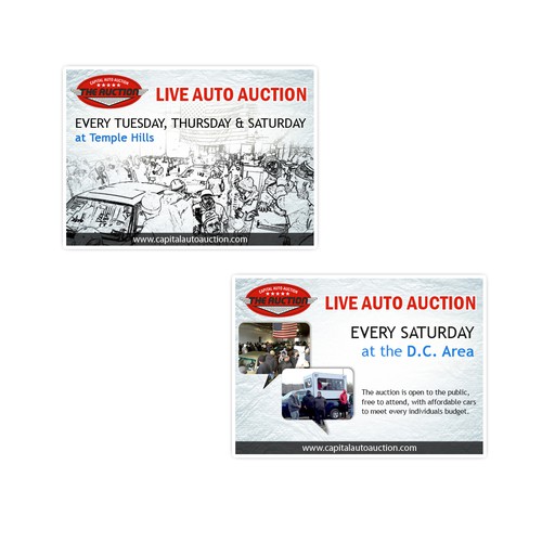 Banner ad for Capital Auto Auction