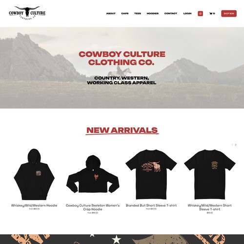 Squarespace Commerce Clothing Website