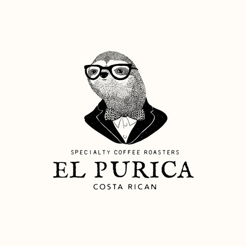 Logo for El Purica coffee roasters 