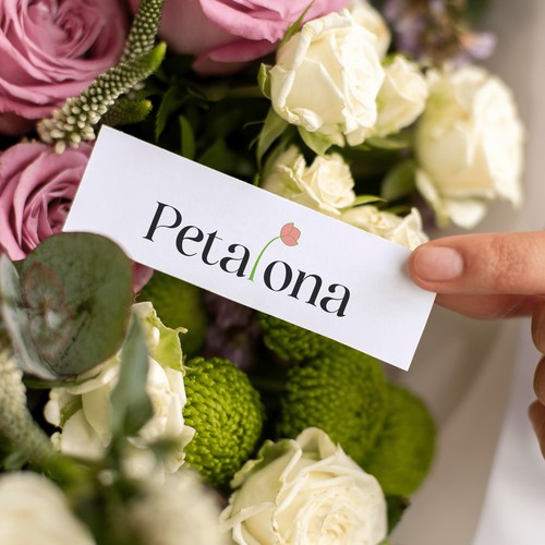 Logo for the flower shop
