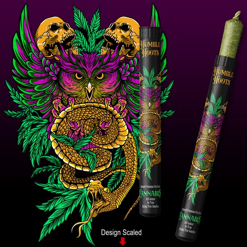 Cannabis Contest Humboldt Hoots Pre-Roll Package Tubes3