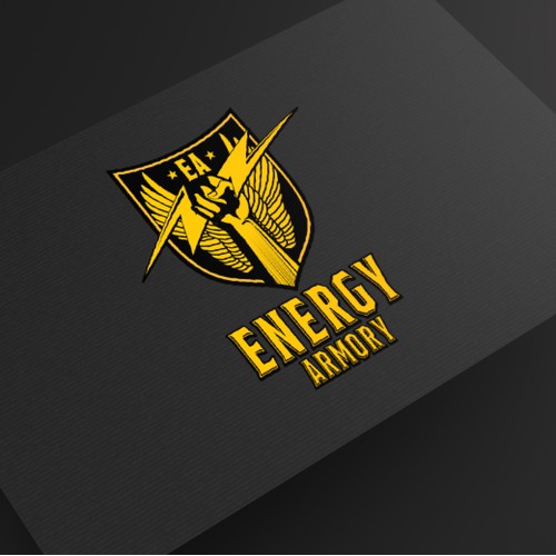 Energy Armory Power Emblem Logo