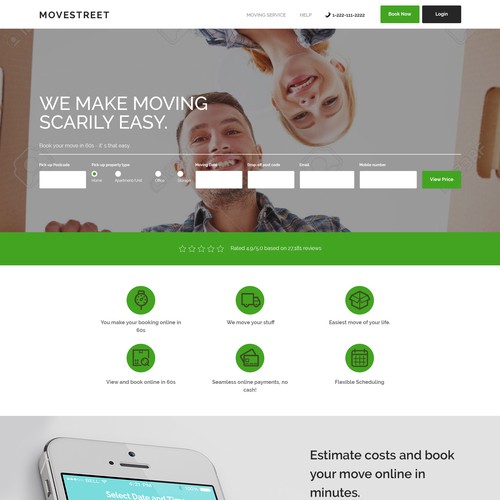 Web page design