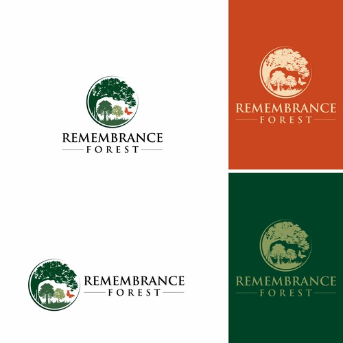 Logo design for Remembrance Forest
