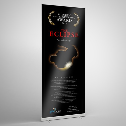 Eclipse Roll-Up Banner