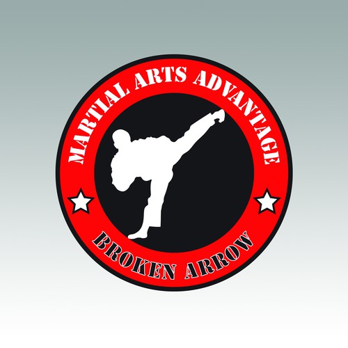 New exciting contemporary logo for Martial Arts School