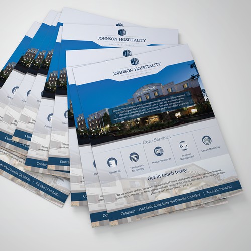 Leaflet for Johnson Hospitality