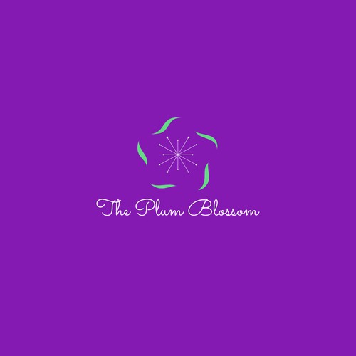 Plum Blossom Logo Design