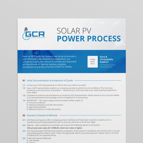 Solar company white paper