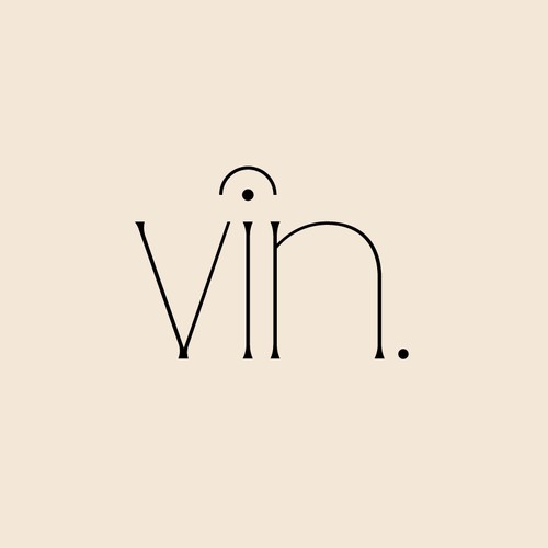 Minimal logo for chic handbags