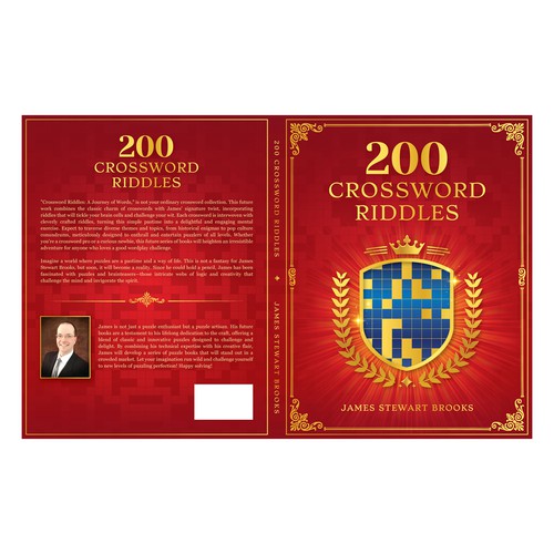 Luxury Crossword Puzzle Book Cover