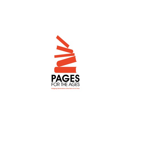 Pages For The Ages Logo & Identity 