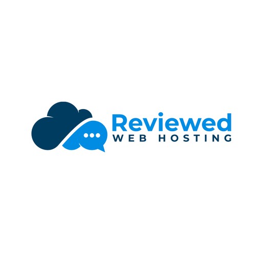 Reviewed Web Hosting Logo Design