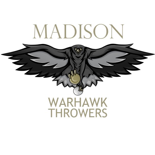 Create a winning logo for the Madison Warhawk Throwers!