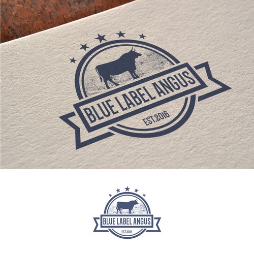 Vintage ranch logo to create a sustainable brand