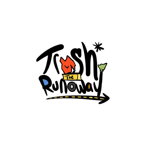 Trash the Runway logo