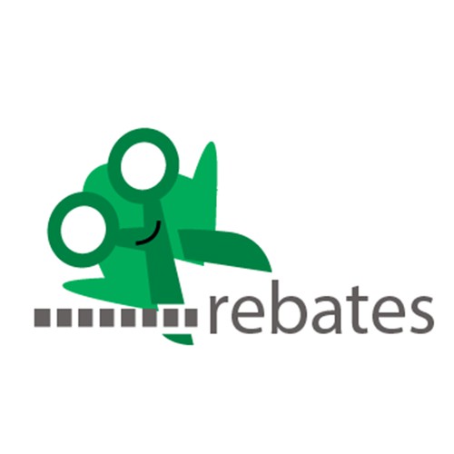 A logo for a coupons company