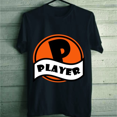PLAYER - Sporty T-Shirt Design
