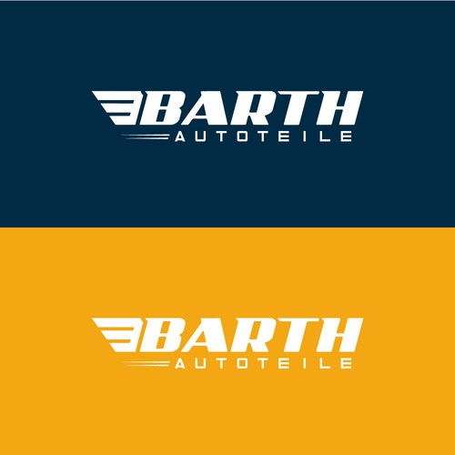 Logo concept for a business that sells car engine parts.