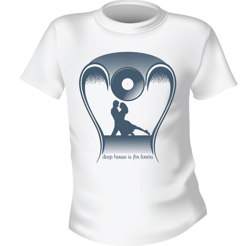 Shirt for dance club for lovers.