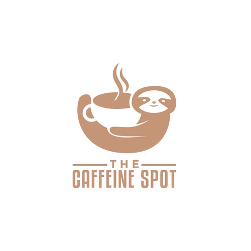 Sloth coffee concept
