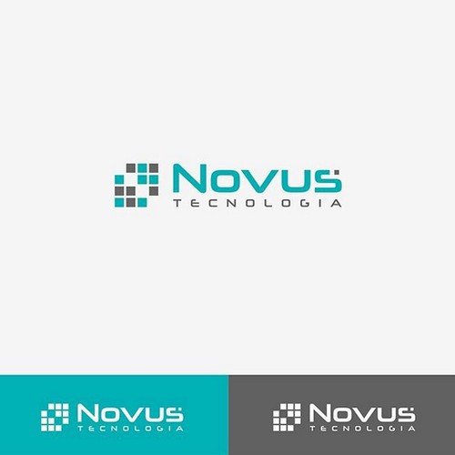 Identidade Visual desenvolvida para: Novus Tecnologia