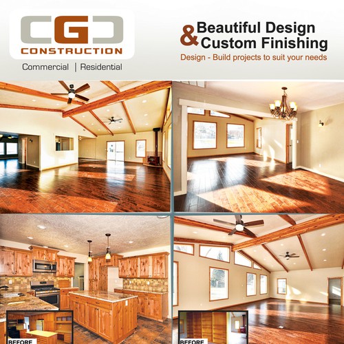 CGC Construction needs a new postcard or flyer