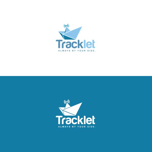 Design a logo for a tracking device
