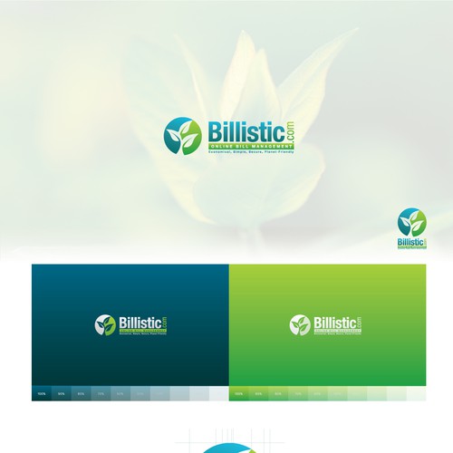 Eco-friendly billistic.com needs home-run logo.