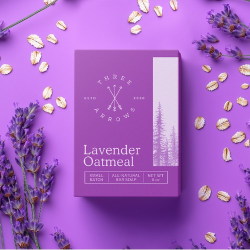 Three Arrows / Bar Soaps / Packaging design