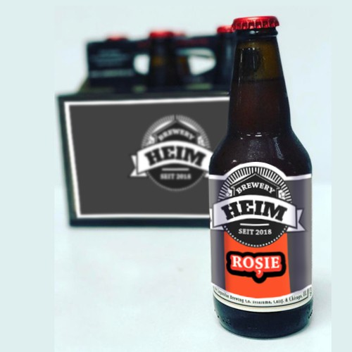 Beer label - Rosie